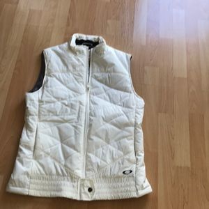 Oakley white winter vest sz L